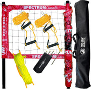 View Adjustable professional outdoor volleyball net system image 3