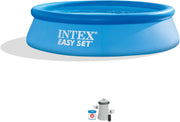 View 28167EH Easy Set Inflatable Swimming Pool Set: 15ft x 48in – Includes 1000 GPH Cartridge Filter Pump – Removable Ladder – Pool Cover – Ground Cloth image 2