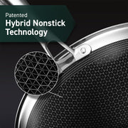 View HexClad Nonstick Dishwasher Friendly Compatible image 4