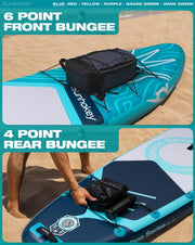 View Tabla de Paddle Surf Hinchable 335cm con Accesorios Incluidos de Primera Calidad, Remo Ajustable, Bomba de Mano, Mochila de Transporte. 335 x 86 x 15 image 4