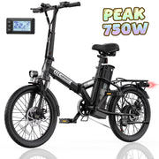 View AIRWEST 20 in Foldable Electric Bike for Adults, Compact Commuter eBike with 500W Motor 750W Peak, Removable 48V 7.8Ah Battery, 50 Miles PAS... image 1