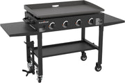 View 36-Inch 4-Burner Propane Gas Griddle with Flat Top and Side Stands image 1