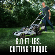 View EGO Power 21-Inch 56V Self-Propelled Cordless Lawn Mower with 2x 4.0Ah Batteries & Rapid Charger, Black image 4