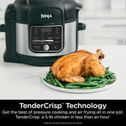 View 10-in-1 6.5-Qt Pressure Cooker and Air Fryer Multicooker, Stainless Steel image 3
