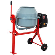 View 4 cu. ft. 500W Portable Electric Cement Mixer for Concrete and Mortar image 1