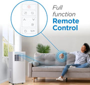 View Portable Air Conditioner, 12,000 BTU (8,000 BTU SACC) for Rooms up to 550 Sq. Ft., Portable AC with Follow Me Remote Control and Window Kit, BPACT12WT, White image 4