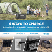 View Newair 80 Qt. Portable 12v Electric Cooler with LG Compressor with Fridge and Freezer - NPR080GA00 image 2