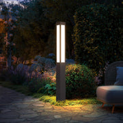 View Pathway Lights, Landscape Path Light 71 Inches Outdoor Floor Lamp Modern Bollard Lighting High Voltage Walkway Driveway Light Aluminum IP54 Waterproof LED for Lawn Garden Patio Yard Decoration image 2