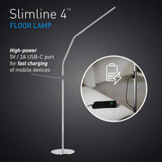 View 3200 lux brightness, 4 brightness adjustment modes, USB-C charging interface, anti-glare diffuser cover, flexible design, art and craftsmanship, sewing, nail salon application image 4