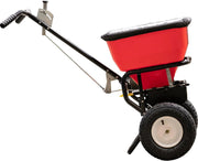 View 100-Lb. Walk-Behind Push Spreader for Grass Seed, Salt, De-Icer and Fertilizer image 3