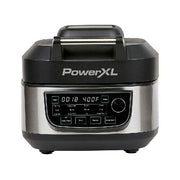 View 6-Qt 12-in-1 Grill and Air Fryer Combo, 1550W, Stainless Steel image 1