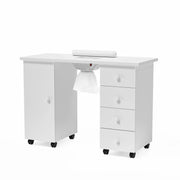View OmySalon Manicure Table Nail Desk w/Electric Downdraft Vent image 1