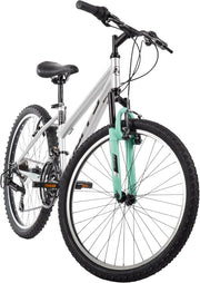 View Mountain Hardtail Mountain Bike for Boys/Girls/Men/Women, 20"/24"/26" Sizes, 6 or 21 Speed Shimano Twist Shifting, Front or Dual Suspension, Comfort Saddle, Sleek Colors image 3