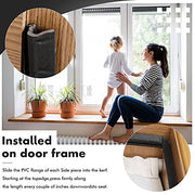 View Door Weather Stripping Soundproof Door Seal Strip V-Shaped "Q" Foam Kerf Weather Stripping image 2