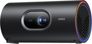 View 1080P intelligent portable projector, Google TV, 400 lumens, 8-watt Dolby Digital Sound, 3D activation function, HDR10 standard, mini projector with Wi-Fi and Bluetooth functions, suitable for home and outdoor use, equipped with optical filter. image 1