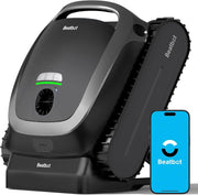 View Cordless Robotic Pool Vacuum Cleaner - Intelligent Path Opimization, Cleans Floor, Walls, and Waterline - Suitable for Above & In-Ground Pools up to 2,260 sq.ft, Light Gray image 1