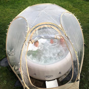 View Bubble Tent Pop Up Gazebo, 8-10 Person Igloo Dome Garden Patio Canopy Shelter image 4