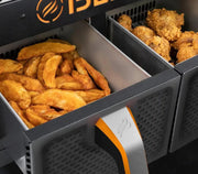 View 28-Inch 2-Burner Griddle with Electric Air Fryer and Hood image 4
