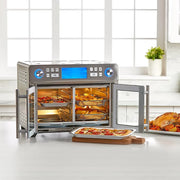 View Emeril Lagasse Dual Zone 360 Air Fryer Oven Combo with French Door, 25 QT Extra Large, Cook Two Foods in Different Ways, Up to 60% Faster from Frozen to Finish image 3