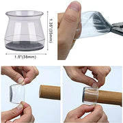 View BUMACO 40Pcs Chair Leg Floor Protectors Silicone Covers to Protect Floors image 2