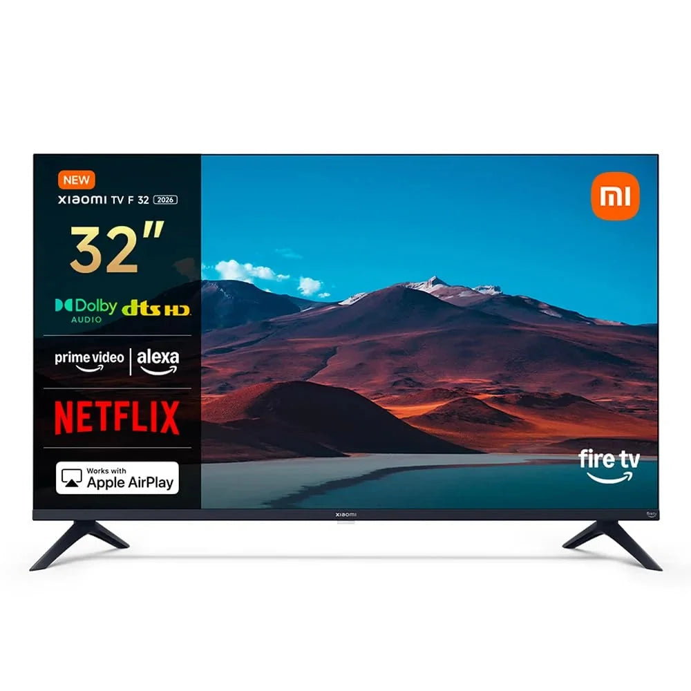 Xiaomi TV F 32, 32 Zoll (81 cm), HD, Smart TV, Fire OS7, Triple Tuner DVB-C/S/S2/T/T2, Dolby Audio , DTS Virtual:X, DTS-HD, Sprachsteuerung mit Alexa,