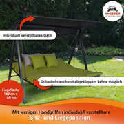 View Angerer Hollywoodschaukel Lounge Smart Ashgrey image 3