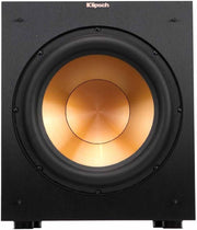 View 12-Inch Powered Subwoofer, 400W Digital Power, Front-Firing Copper-Spun Driver, Deep Bass Home Theater Subwoofer, Black image 1