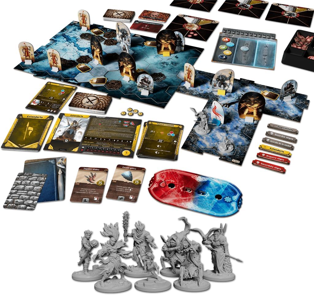 Cephalofair Games Frosthaven, Juego de Mesa cooperativo, de campaña ambientado en un Universo Helado, Desde 14 años, 1-4 Jugadores, 30 Minutos de