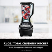 View 1500W Blender and Food Processor System with 72-Oz. Pitcher, 64-Oz. Bowl and 16-Oz. To-Go Cups, Black image 2