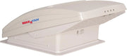 View Deluxe - All-In-One RV Vent, Shield & Fan; Built-In Rain Shield, 10 Speed Reversible Fan with Thermostat, Fits Standard 14"x14" Roof Openings, 12V Long Life Motor, White (00-05100K) image 2