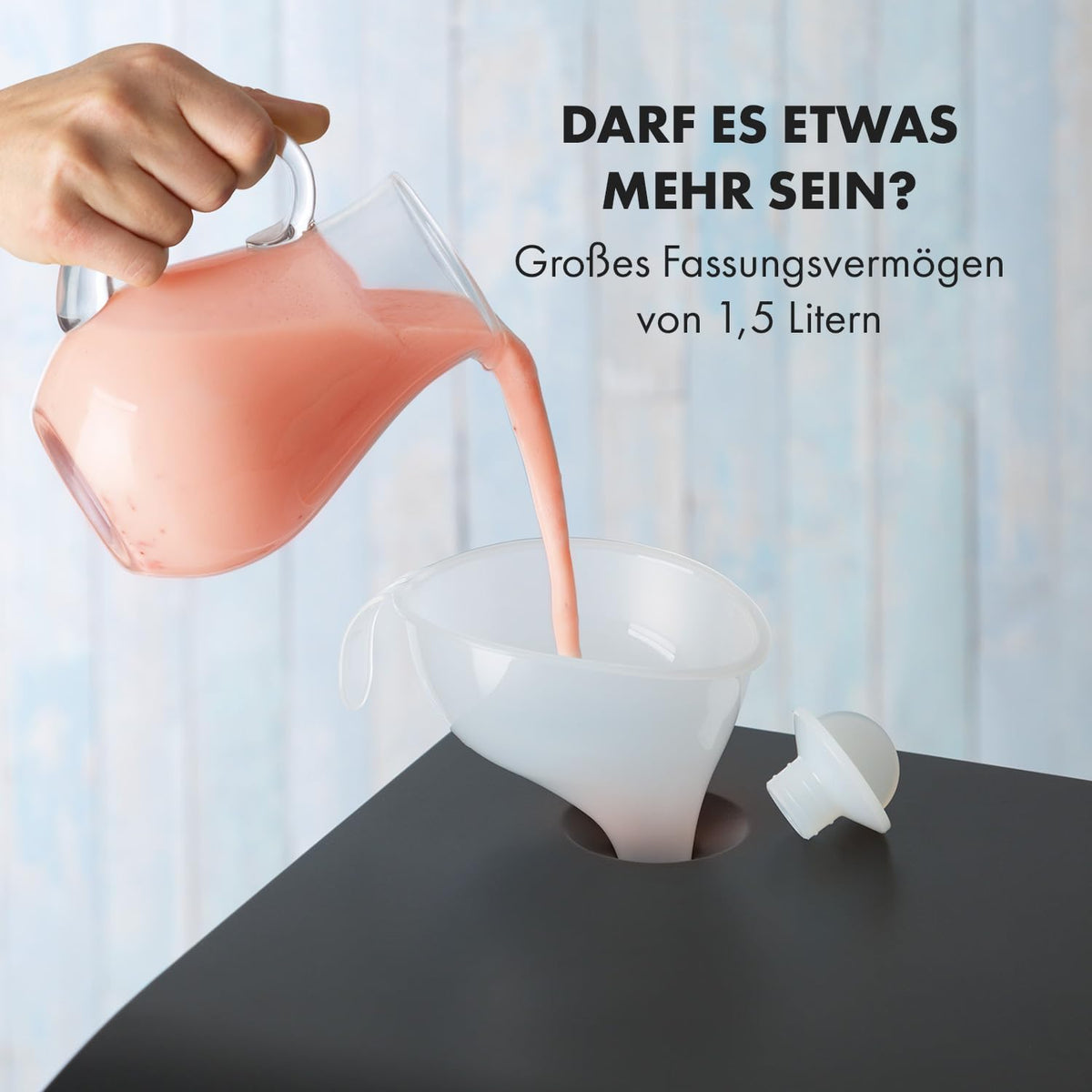 Klarstein Sweet Sundae - Eiscrememaschine, 1,5 Liter, mitselbstkühlendem Kompressor, 200 Watt, Ausgabesystem, 3 StundenAuto-Kühlhaltefunktion,