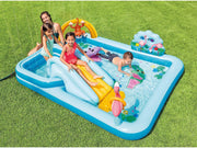 View Inflatable Jungle Adventure Play Center – 96′′ x 78′′ x 28′′ – Kiddie Pool for Ages 2 and Up image 2