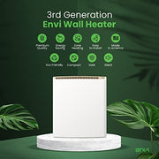 View Envi Plug-in Electric Panel Wall Heaters for Indoor Use, Energy Efficient 24/7 Heating w/Safety Sensor Protection image 2