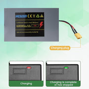 View 72V 60Ah Lithium E-Bike Battery with LED, XT90 Connector image 4