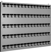 View Metal key rack, equipped with 75 metal hooks fixed by bolts image 1