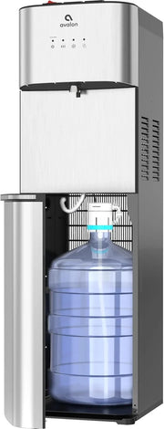View Limited Edition Self Cleaning Water Cooler Water Dispenser - 3 Temperature Settings - Hot, Cold & Room Water, Durable Stainless Steel Construction, Bottom Loading - UL Listed-Avalon image 1