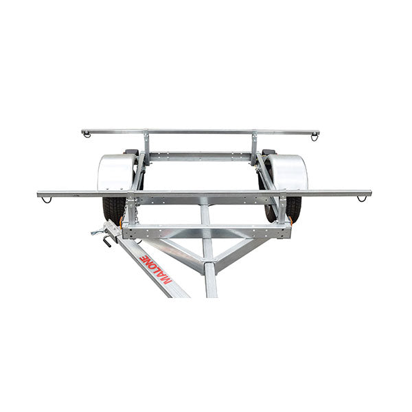 2-Kayak Trailer Package, 600-Lb. Capacity, Galvanized Steel, LED Lights, 70 MPH Rated Tires