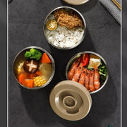 View Portable Large Capacity Vacuum Insulation Bento Lunch Box Leak-Proof Food Storage Container Outdoor image 3