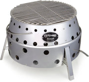 View Portable camping grill - Stainless steel material - Charcoal mode - Outdoor type - Portable image 1