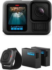 View Black - Waterproof Action Camera with 5.3K60 Video, 27MP Photo Compatability with HB-Series Lenses image 3