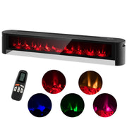View Costway 1400W Electric Baseboard Heater Convection Space Heater with Realistic 3D Flame image 1