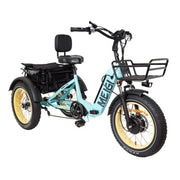 View 48V 14Ah 750W Foldable Fat Tire Electric Trike, 330-Lb. Capacity image 3