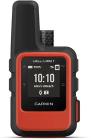 View Compact and portable satellite communication device, suitable for hiking use, in orange color image 2