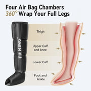View Aircraft-style pressure recovery system, dynamic pressure to promote blood circulation and achieve rapid recovery, continuous massage boots (medium size) designed for athletes image 4
