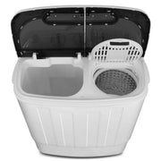 View 13lbs Capacity Compact Mini Twin Tub Washing Machine image 3