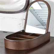 View Makeup With Dresser Storage Box Jewelry Organizer Box Desktop Storage Box image 1