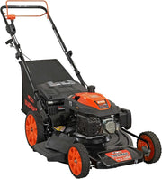 View 22 in. 201cc Select PACE 6 Speed CVT High Wheel RWD 3-in-1 Gas Walk Behind Self Propelled Lawn Mower, Black image 1