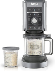 View 7-in-1 Ice Cream Maker with 2 Pint Containers and Lids, Compact, Silver image 3