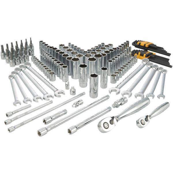 156-Piece Mechanics Tool Set, Professional Hand Tool Kit