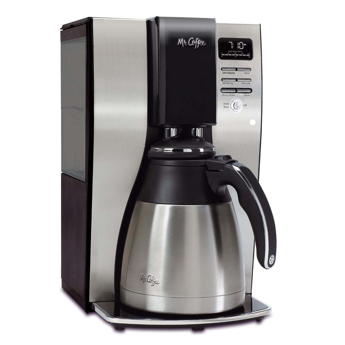 10-Cup Programmable Coffee Maker – Thermal Carafe with Strong Brew Selector